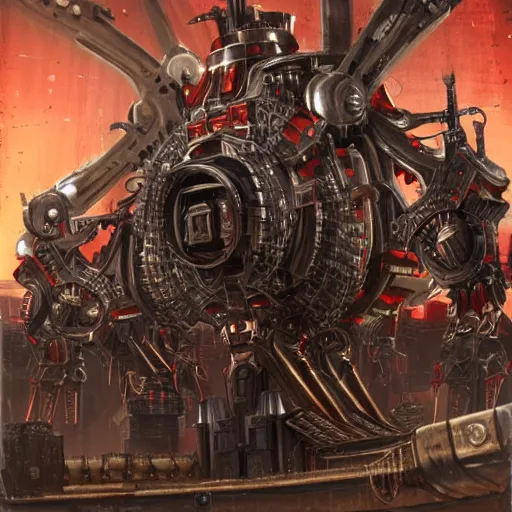 Prompt: Adeptus Mechanicus