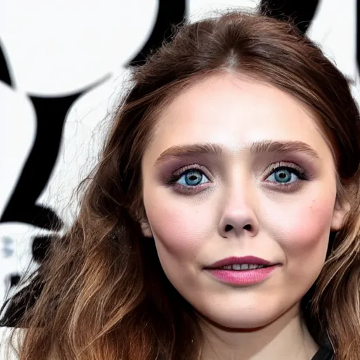 Image similar to elizabeth olsen mixed with gal godot