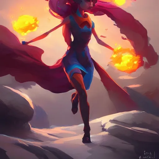 Image similar to blast of elemental energy, behance hd artstation, style of jesper ejsing, by rhads, makoto shinkai and lois van baarle, ilya kuvshinov, ossdraws