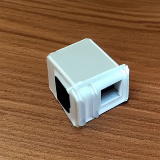 Image similar to a 3d printed adapter, fresh from the printer