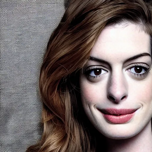 Image similar to anne hathaway by bryan lee o'malley