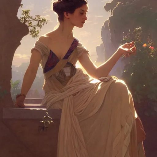 Image similar to keeanu reaves, intricate, elegant, highly detailed, digital painting, artstation, concept art, smooth, sharp focus, illustration, art by artgerm and greg rutkowski and alphonse mucha and william - adolphe bouguereau