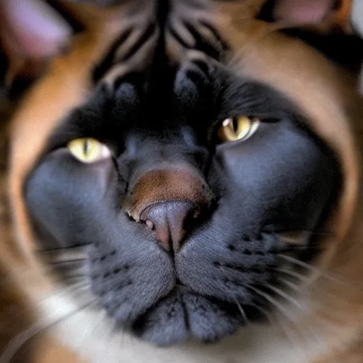 Image similar to a feline mastiff - cat - hybrid, animal photography