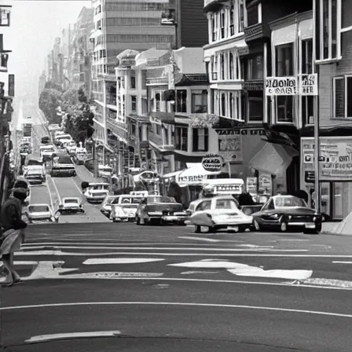 Image similar to San Francisco's Lombard Street In 1975