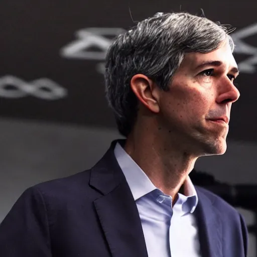 Image similar to beto o ’ rourke, dark lord of the sith