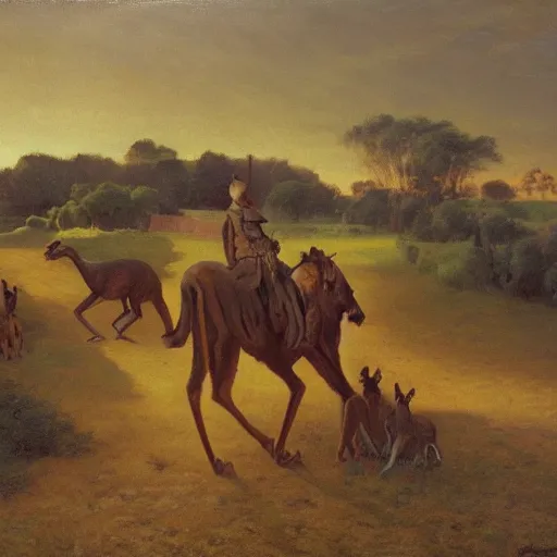 Image similar to Roos. history painting, dusk, implacable, artstation, oil on canvas, by Albert Aublet, Private Collection