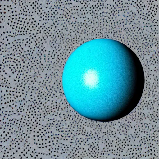 Image similar to a ball made up of only colors yet underneath by human eyes