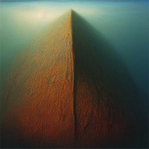 Image similar to “New York under water Zdzislaw Beksiński, photography, 8k resolution, highly detailed, HDR, golden hour”