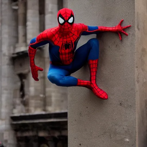 Prompt: spider - man from ancient rome