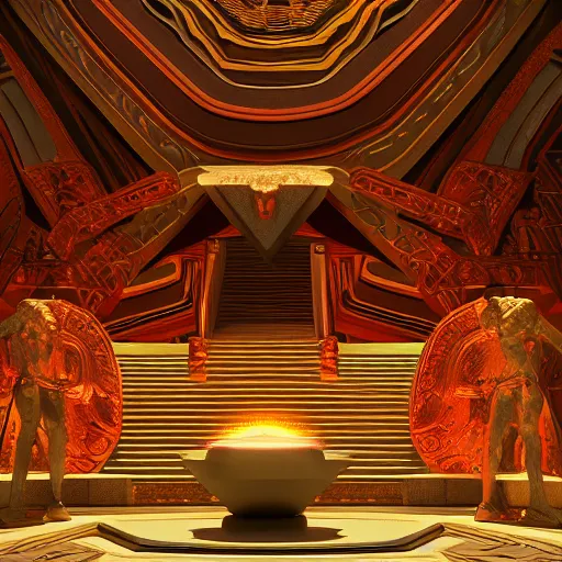 Prompt: Illuminati temple of the gods, octane render, 8k, dramatic, epic, cinematic, perfect lighting