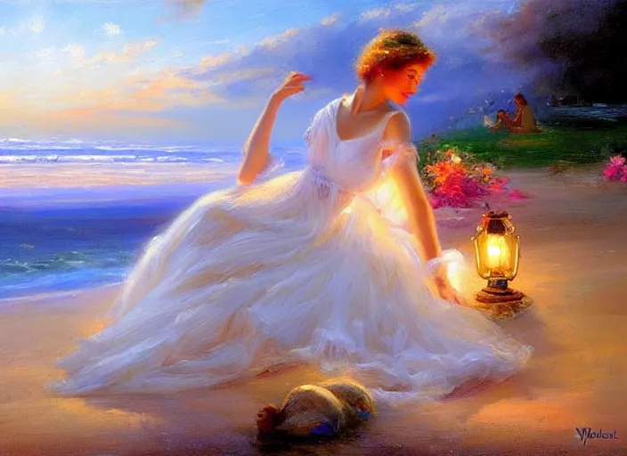 Image similar to beach light by vladimir volegov and delphin enjolras