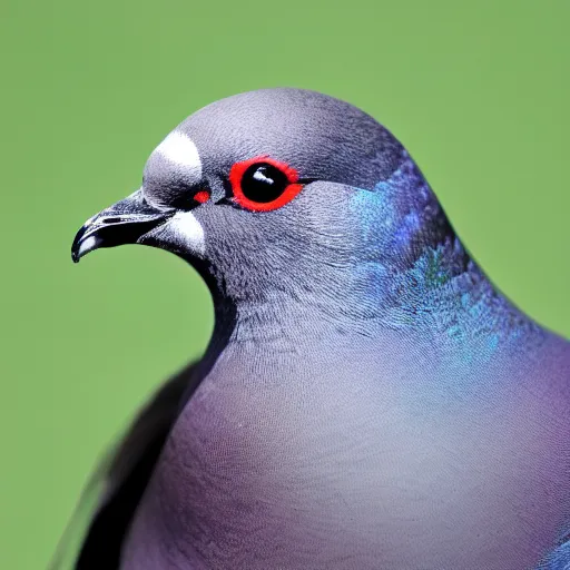 Image similar to a pigeon that looks like mike tyson