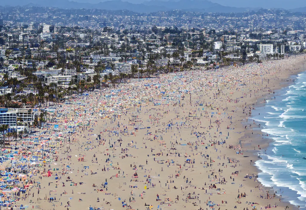 Image similar to santa monica beach