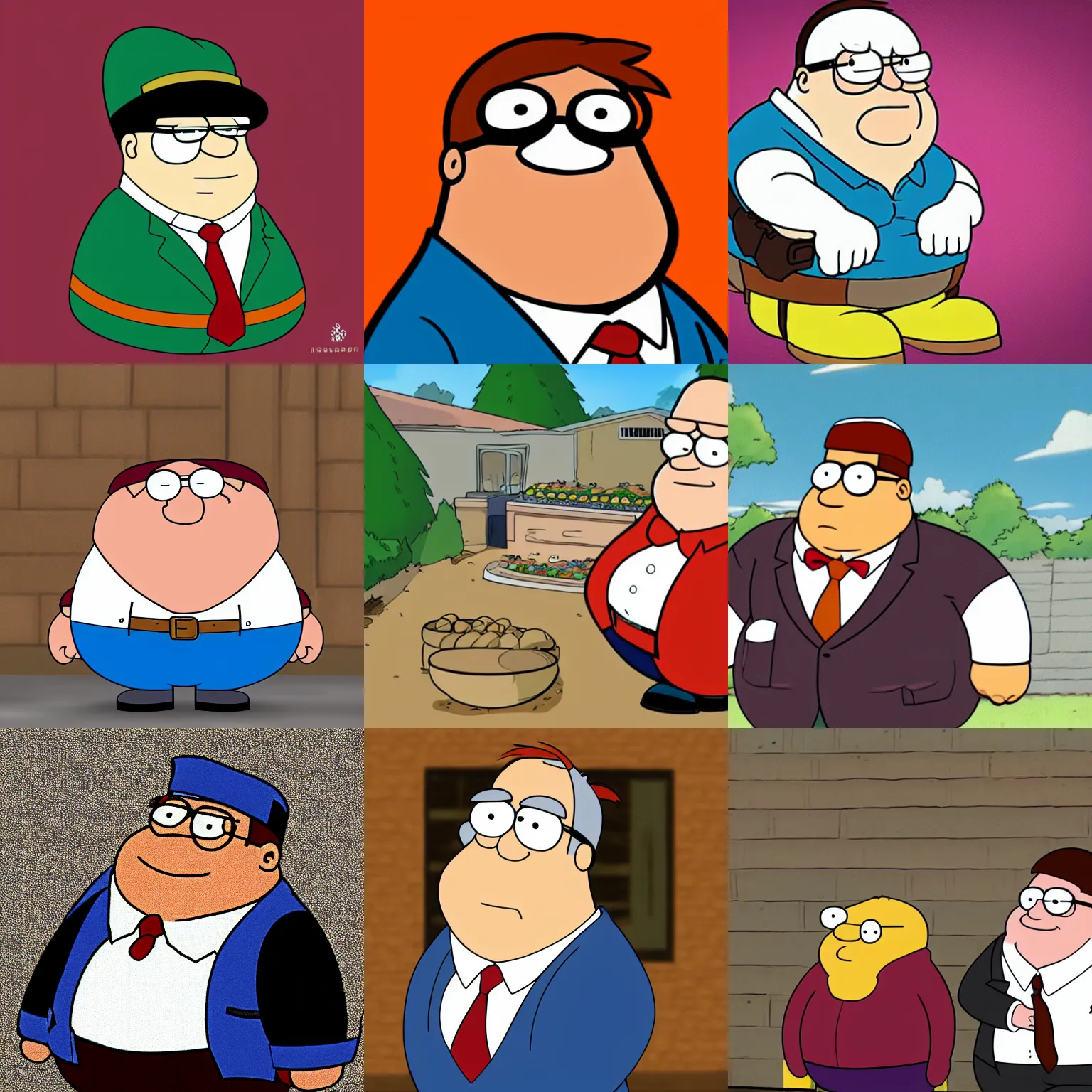 Prompt: a photo of Peter griffin