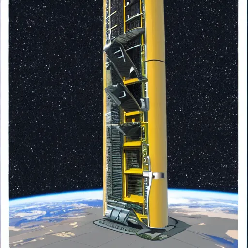 Image similar to space elevator