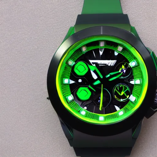 Prompt: DSRL photo of Ben 10's omnitrix, 4k