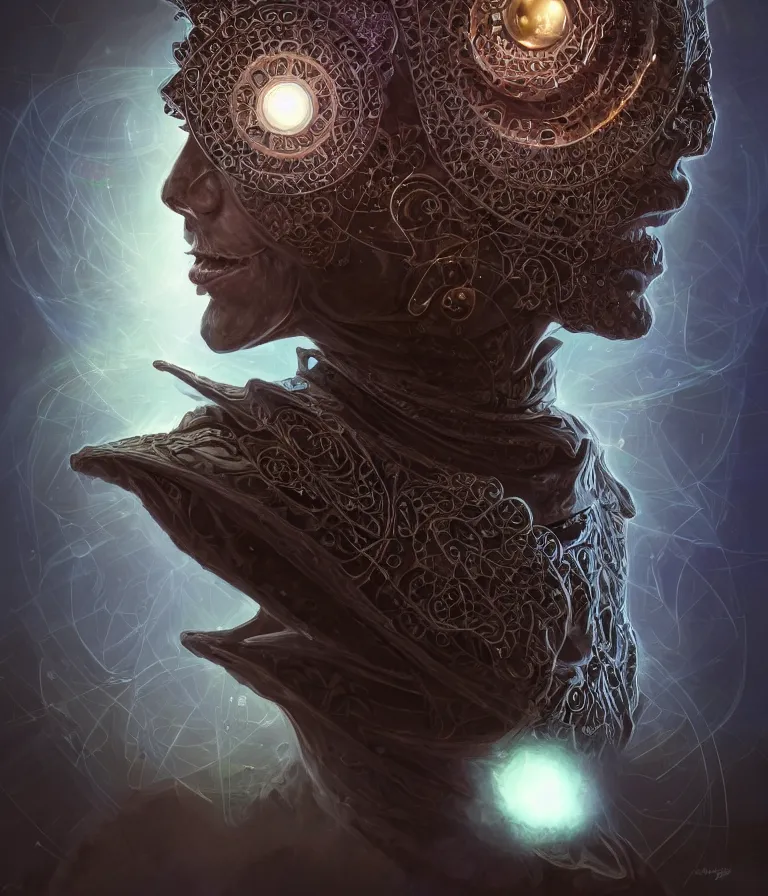 Prompt: front!!! shot of a court jester!!! character, hyperdimensional, bioluminescent hypercubes, dark holography!!!, future, chrome, (((intricate))), elegant, highly detailed, centered, (((artstation, concept art, smooth, sharp focus, artgerm, Tomasz Alen Kopera, Peter Mohrbacher, donato giancola, Joseph Christian Leyendecker, WLOP, Boris Vallejo))), ((raytracing)), mugshot!!!!!, ugly!!!!!!, octane render, nvidia raytracing demo, octane render, nvidia raytracing demo, octane render, nvidia raytracing demo, grainy, muted, 8K, digitalblasphemy, metatron