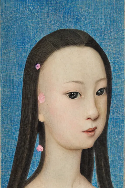 Image similar to kawaii girl portrait, renaissance