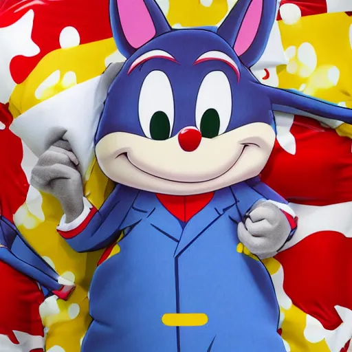 Image similar to Anime dakimakura body pillow depicting Chuck E. Cheese