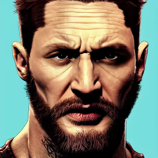 Image similar to Tom Hardy as wolverine 4K quality Photorealism