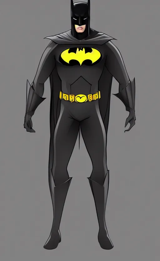 Image similar to cubist batman suit design, concept art, detailed, blank background, clean