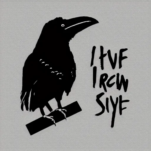 Image similar to Raven, in the style of dribbble.com mascot