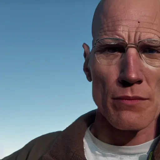 Image similar to Live Action Still of Jerma in Breaking Bad, real life, hyperrealistic, ultra realistic, realistic, highly detailed, epic, HD quality, 8k resolution, body and headshot, film still