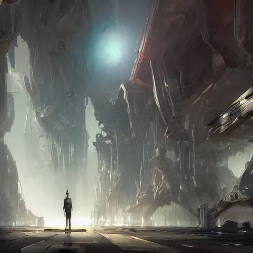 Image similar to 3d concept art by Stephan Martiniere, masterpiece , volumetric light