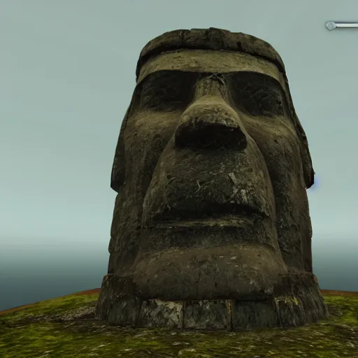 Image similar to Moai Statue in Skyrim, User Interface, Ingame