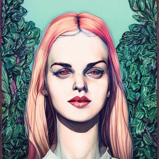 Image similar to photo of young woman by martine johanna