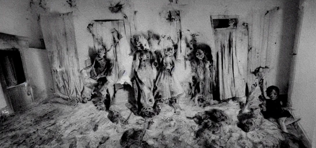 Image similar to demons photograph caught in a house
