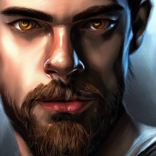 Image similar to jack dorsey funny grimase, closeup, fantasy, intricate, elegant, highly detailed, digital painting, artstation, concept art, matte, sharp focus, illustration