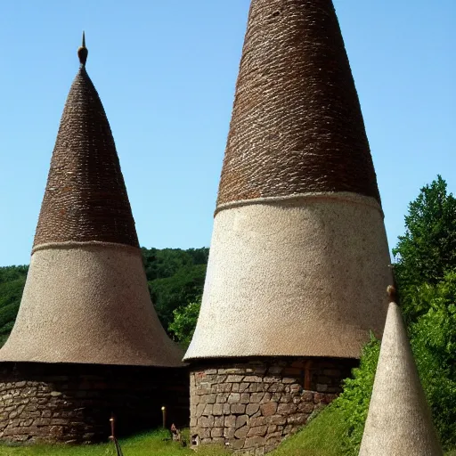 Image similar to conical hennin