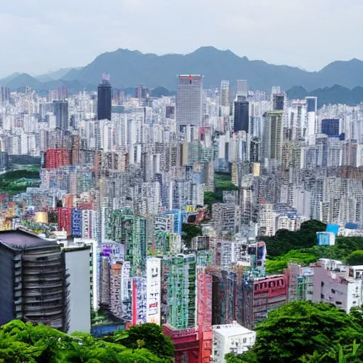 Image similar to skyline of taipei city