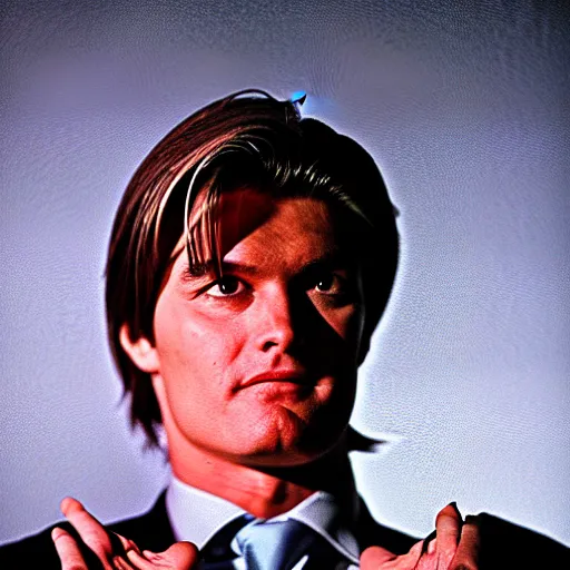 Viktor Yushchenko as the American Psycho | Stable Diffusion | OpenArt