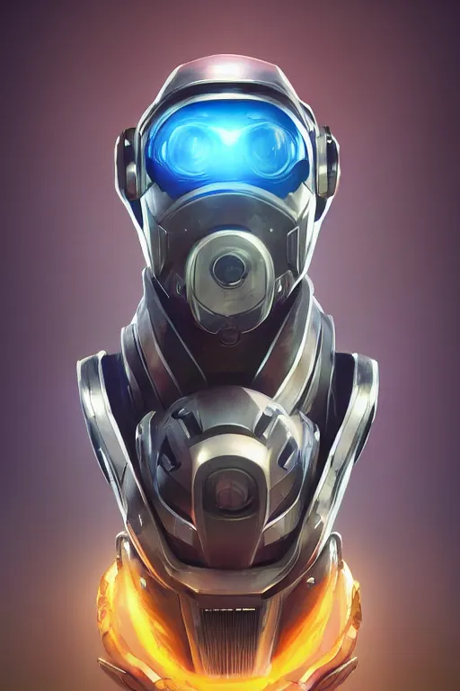 Image similar to epic mask helmet robot ninja portrait stylized as fornite style game design fanart by concept artist gervasio canda, behance hd by jesper ejsing, by rhads, makoto shinkai and lois van baarle, ilya kuvshinov, rossdraws global illumination radiating a glowing aura global illumination ray tracing hdr render in unreal engine 5