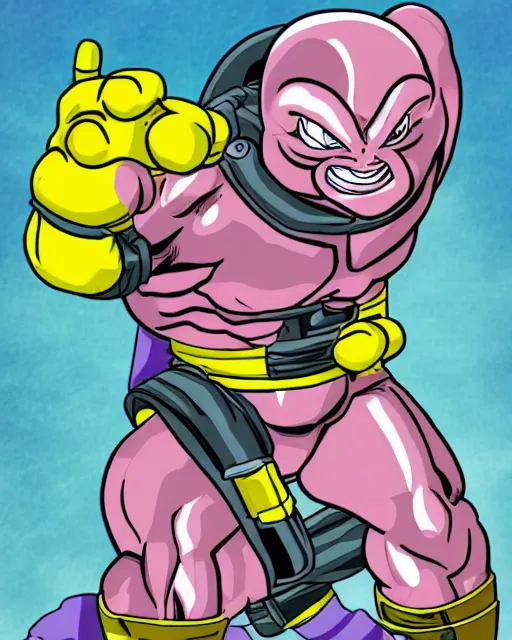 Prompt: krang as a character from dragonball z