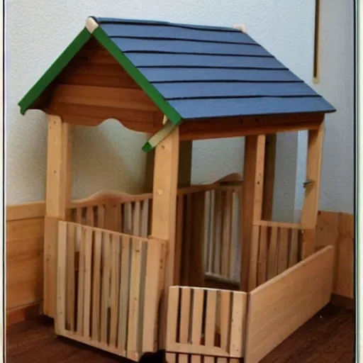 Image similar to child wooden play house pinterest