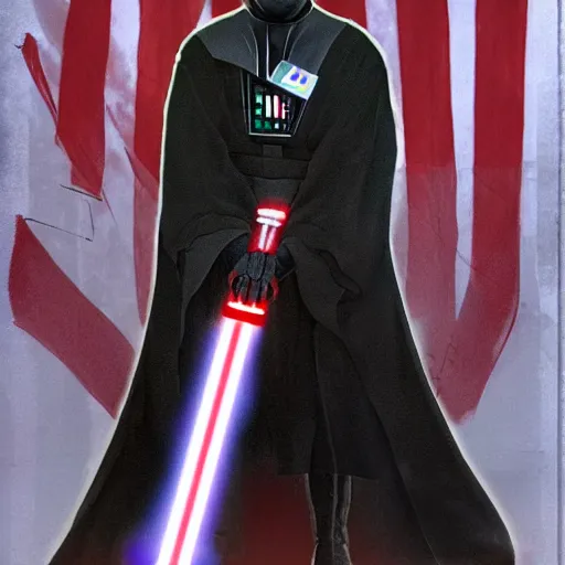 Prompt: Joe Biden as a Sith Lord