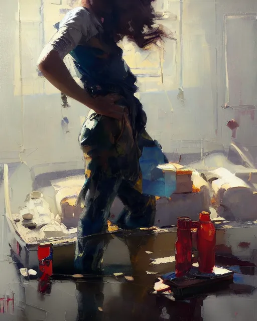 Prompt: benefit of all, ill of none, ( impressionistic oil painting by malcom liepke ), alexi zaitsev, craig mullins, melinda matyas, tom bagshaw, tooth wu, wlop, denis sarazhin, bold brushstrokes, highly detailed, award winning, masterpiece