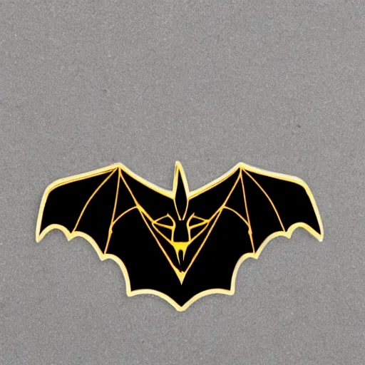 Image similar to symmetrical bat sticker