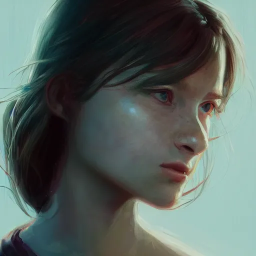 Prompt: cinematic portrait of abigail cowen, artstation, deviantart, cgsociety