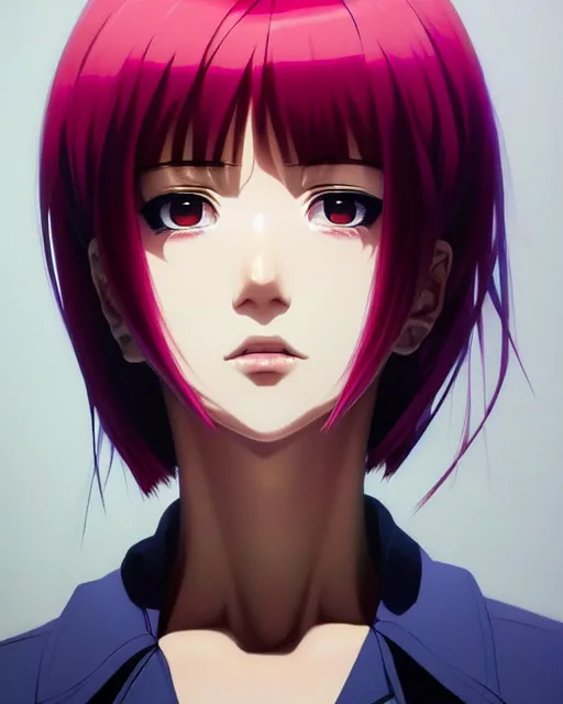 Image similar to portrait Anime 1984 Pop Killer Girl Sharp fine face pretty face, realistic shaded Perfect face, fine details. Anime. Los-Angeles luxury hyperrealistic by Ilya Kuvshinov katsuhiro otomo ghost-in-the-shell, magali villeneuve, artgerm, rutkowski Jeremy Lipkin and Giuseppe Dangelico Pino and Michael Garmash and Rob Rey