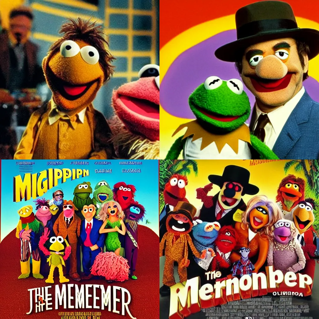 Prompt: The Muppet Movie directed by Quentin Tarantino