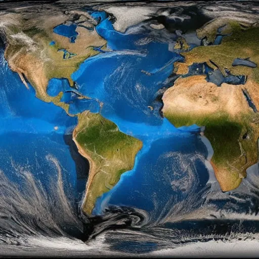 Image similar to planet earth photo, blue marble, overview