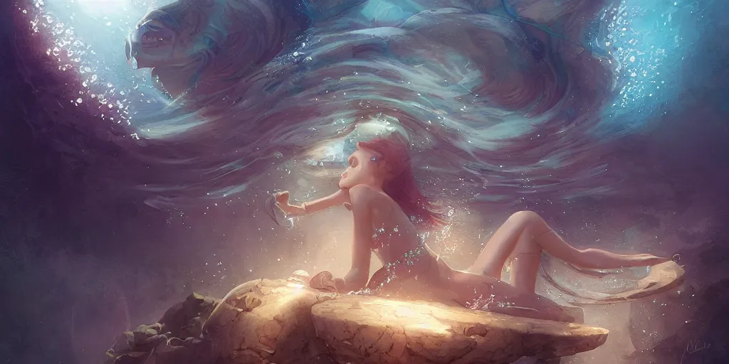 Image similar to underwater goddess by jordan grimmer