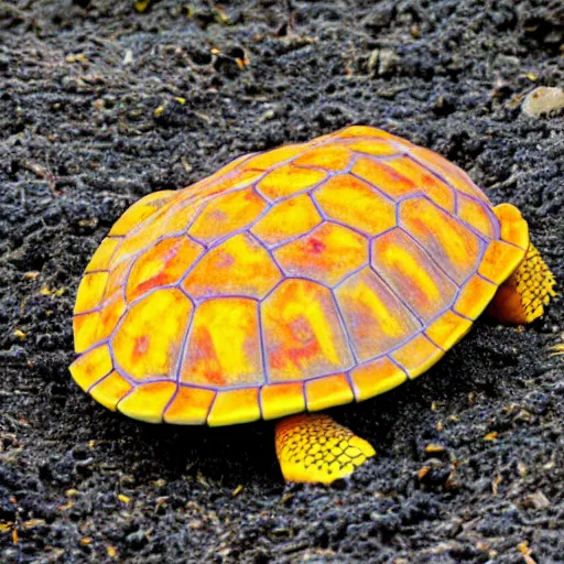 Prompt: magma turtle