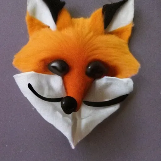 Image similar to a very evil fox with a moustache