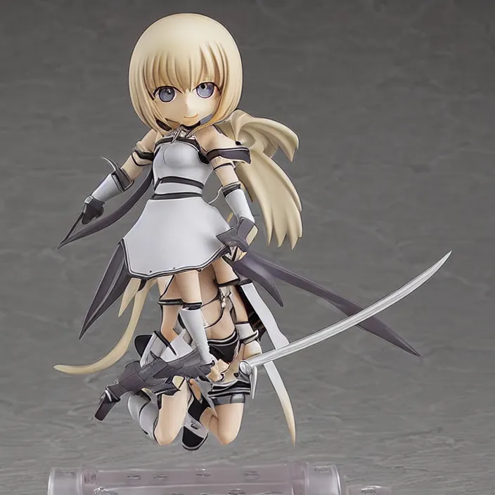 Prompt: priscilla from claymore, an anime nendoroid of priscilla from claymore, figurine, detailed product photo