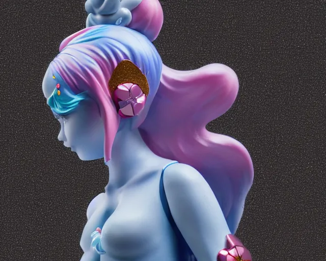 Prompt: james jean isolated magical girl vinyl figure, figure photography, holographic undertones, anime stylized, glitter accents on figure high detail, ethereal lighting sigma 8 5 mm f _ 8